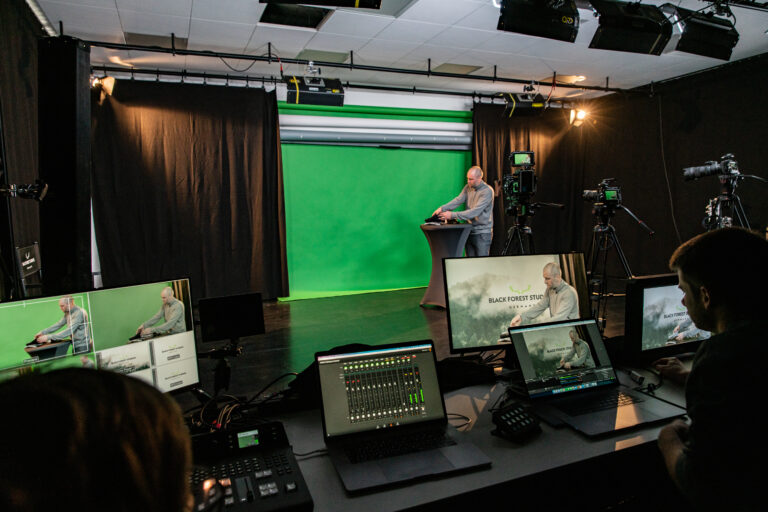 Studio 2, Green Screen, Production, Werbe Video