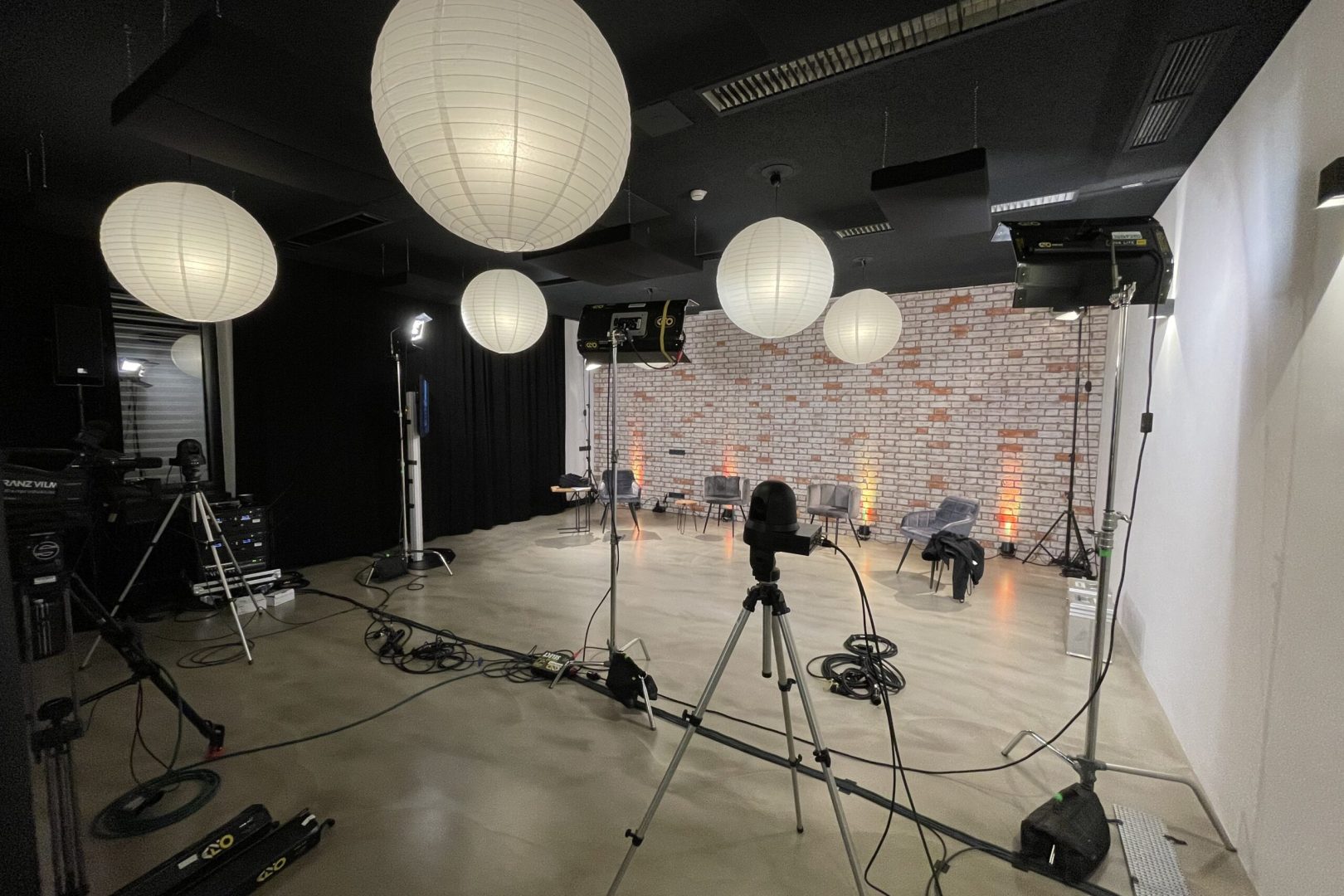 Studio 4, Set, Technik, Videodreh, Filmstudio