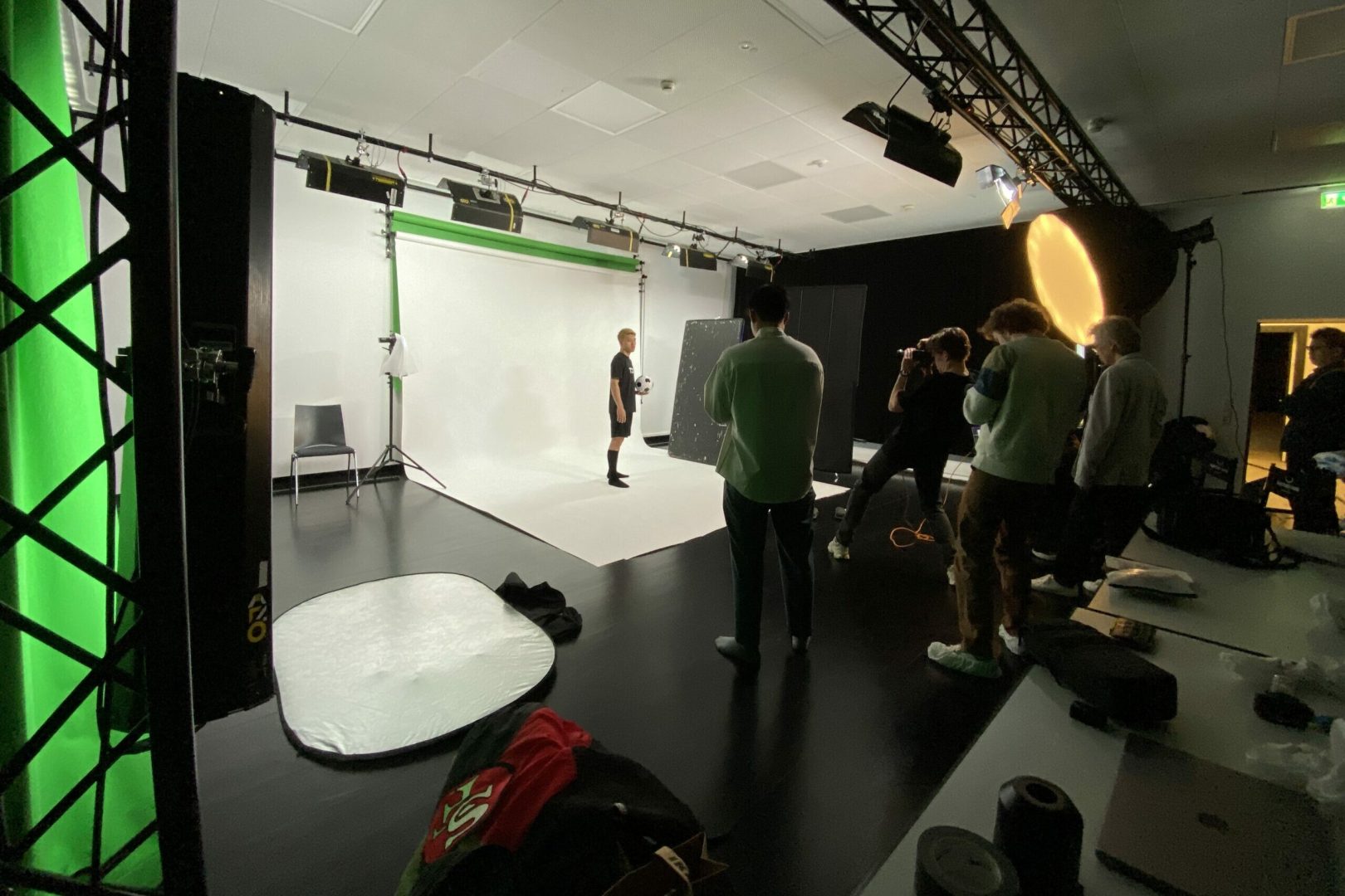 Studio 2 Photoshooting Greenscreen Produktion